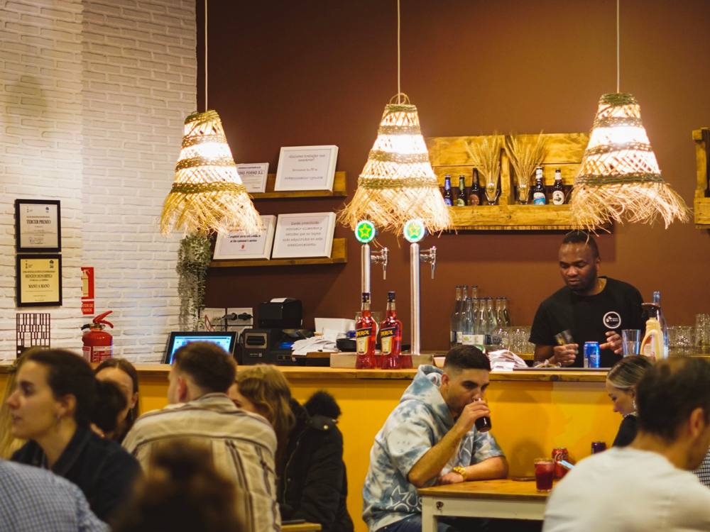 Interior del local de Murcia Centro.